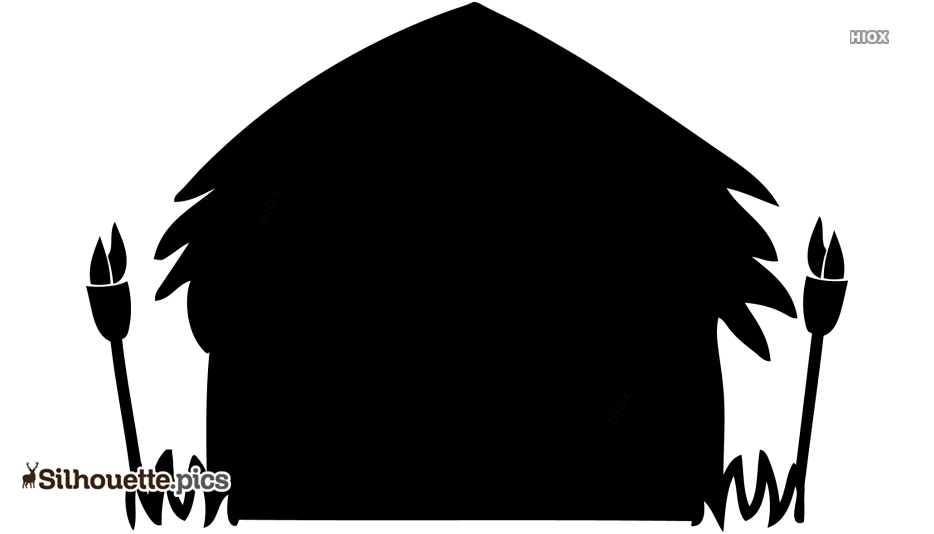 934x534 Mud Hut Drawing Clipart Silhouette Silhouette Pics