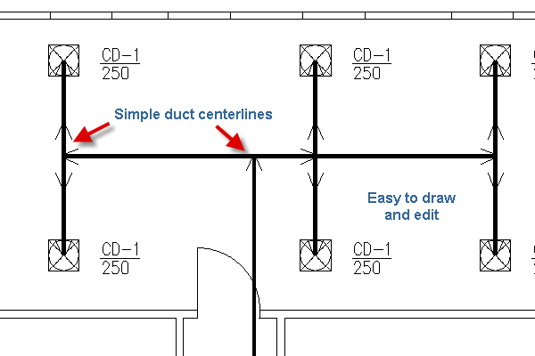 600x400 Duct Layout