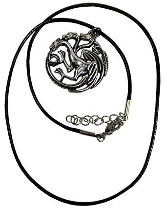 342x427 three headed dragon sigil on a waxed cord necklace hydra