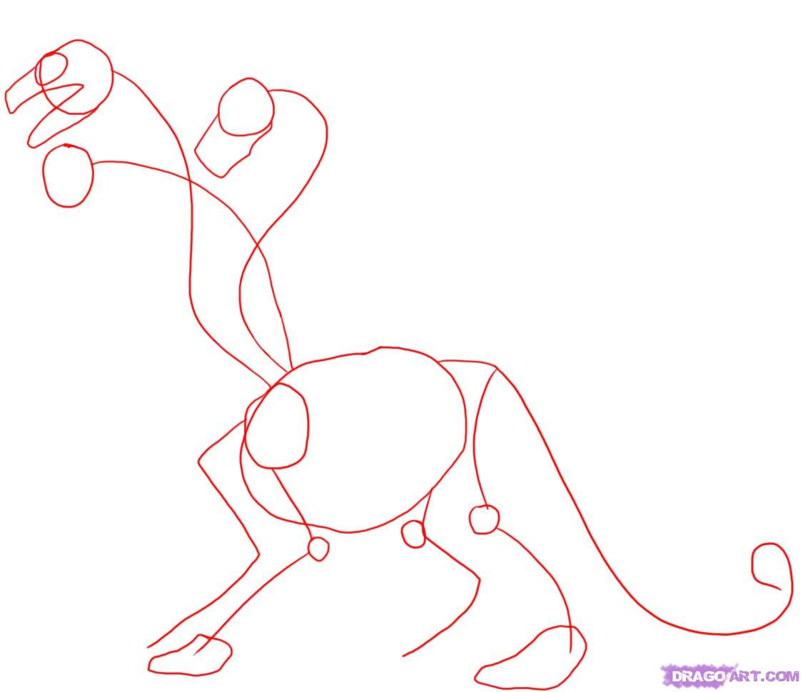 1125x970 draw a hydra, step