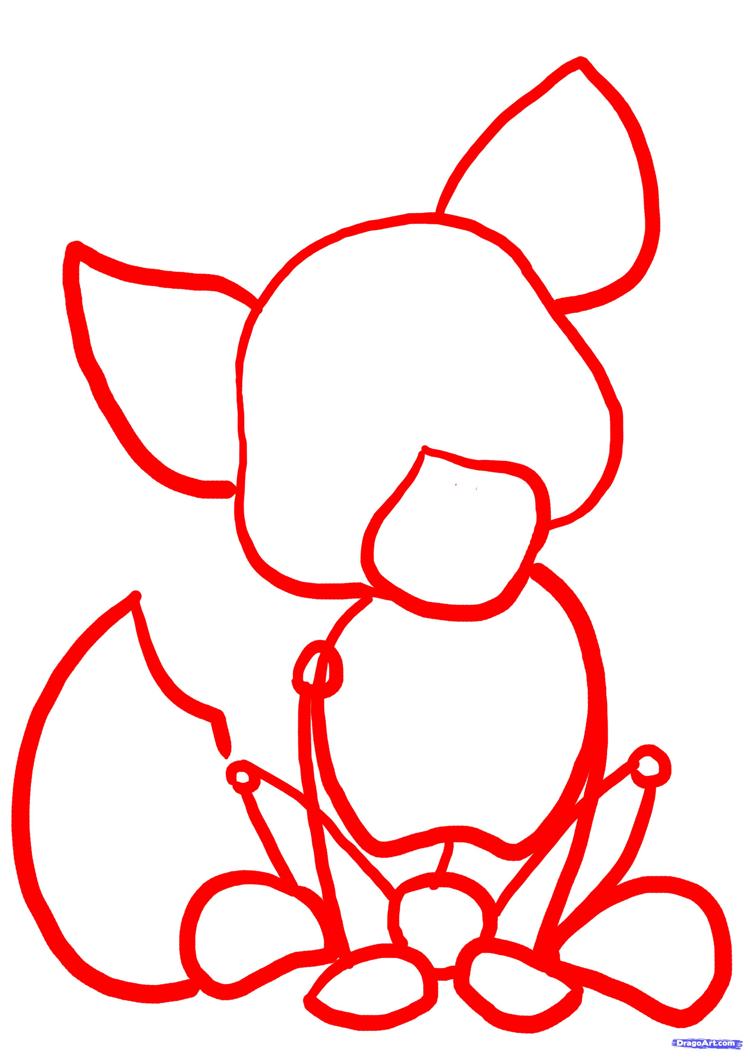 2480x3508 Draw A Hyena Puppy, Step