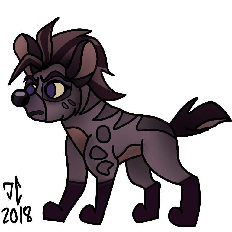 768x768 Improved Hyena Drawing Lion King Amino