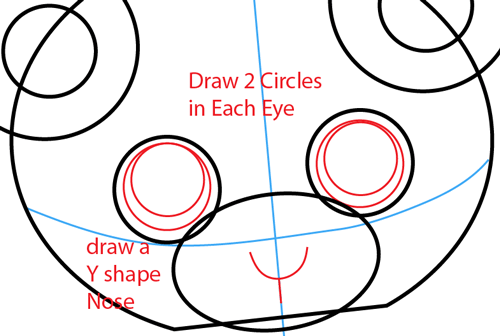 500x336 How To Draw Stuffed Baby Pandas With Easy Step