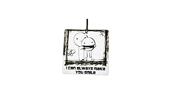 600x350 I Can Always Make You Smile Car Air Freshener Automotive