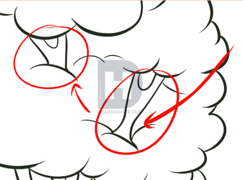 956x707 How To Draw An Easy Tree, Step