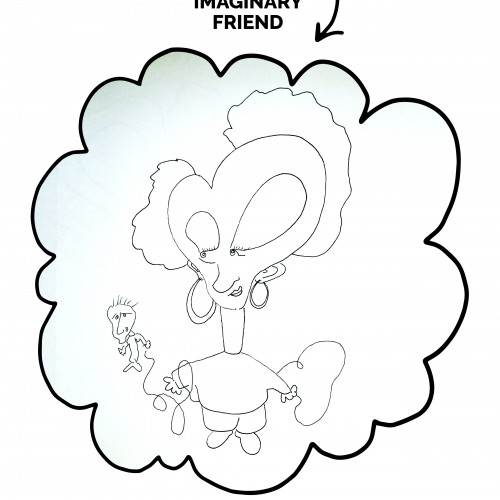 500x500 Imaginary Friend Drawing Challenge Doodle Addicts