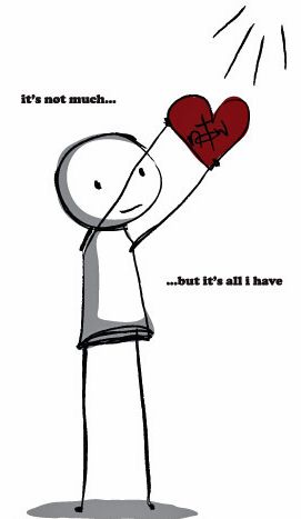 271x467 Here Lord, I Give You My Heart, It Is Not Much, But It Is All I