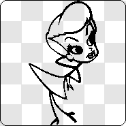 185x185 lucy stick drawing in i love lucy movie decal