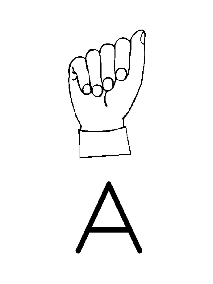 900x1200 Asl Clipart