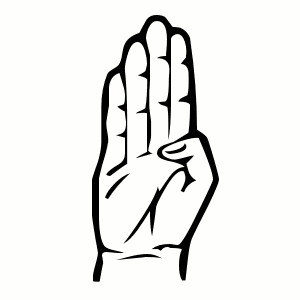 300x300 I Love You Sign Language Clipart