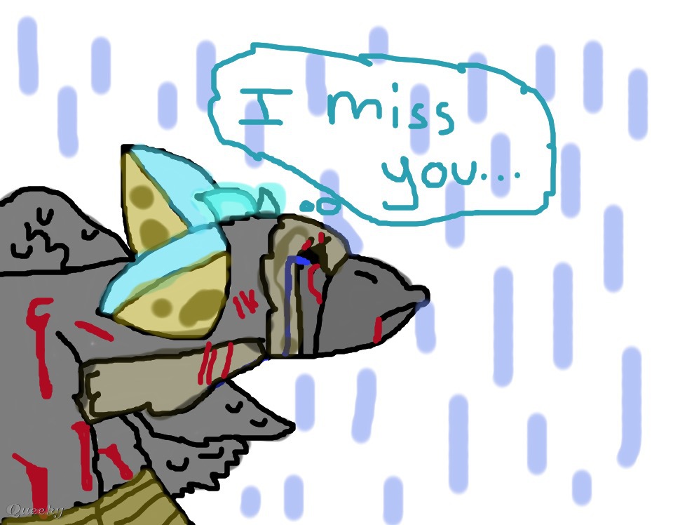 960x748 I Miss You An Abstract Speedpaint Drawing