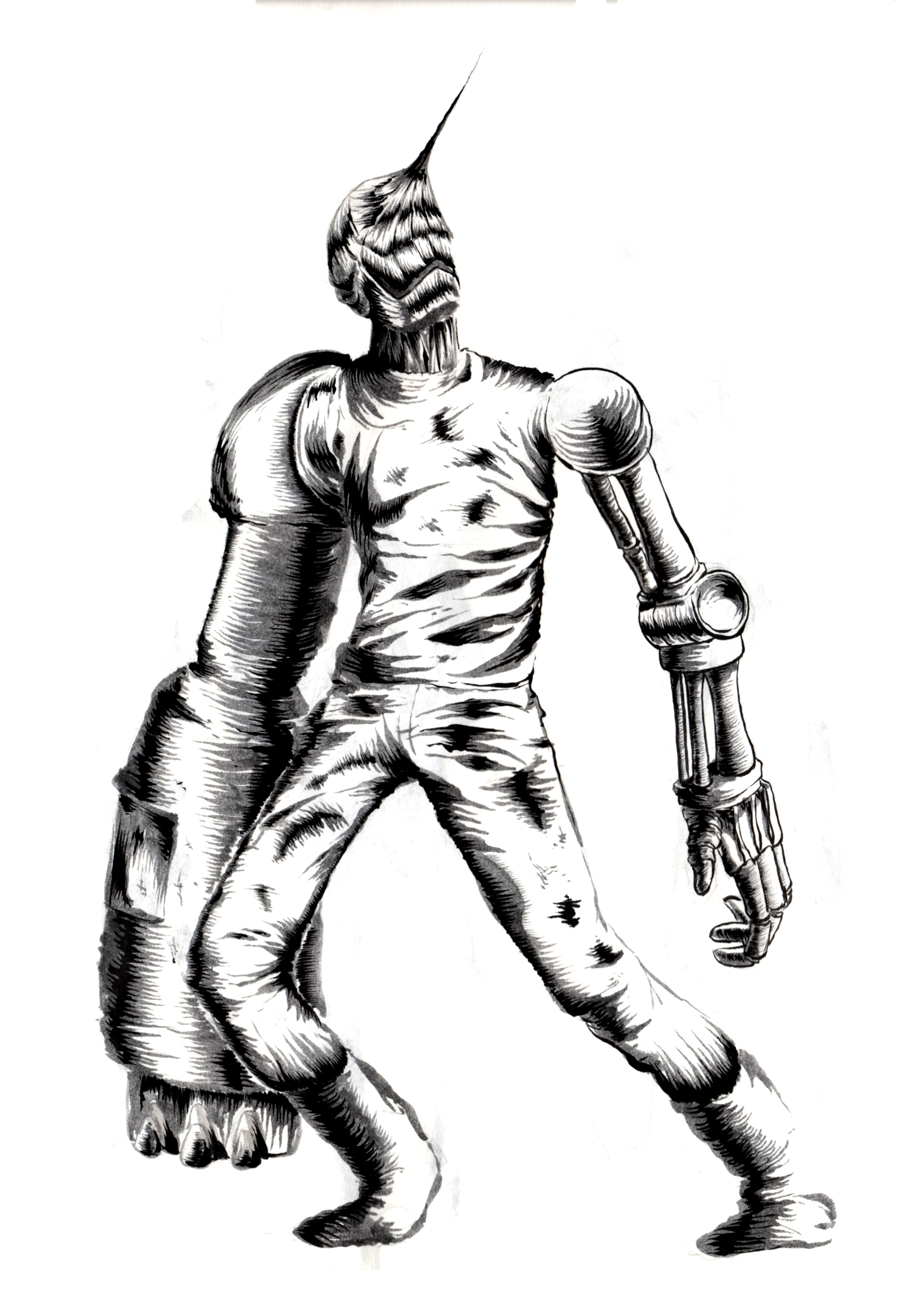 2440x3510 Drawing Bot Ink For Free Download