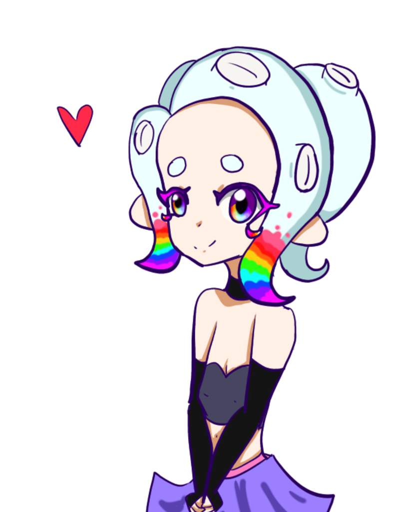 803x1024 My First Ibis Paint X Drawing!! Splatoon Octo Expansion Amino