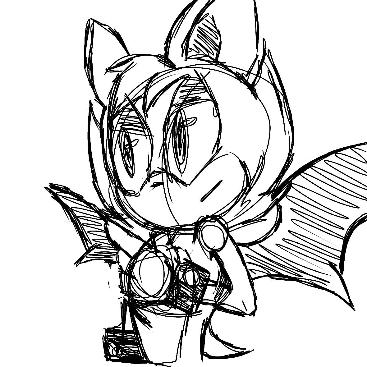 1181x1181 Started Drawing With An App Called Ibis Paint And It's Actually