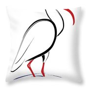180x180 White Ibis Drawing Photograph