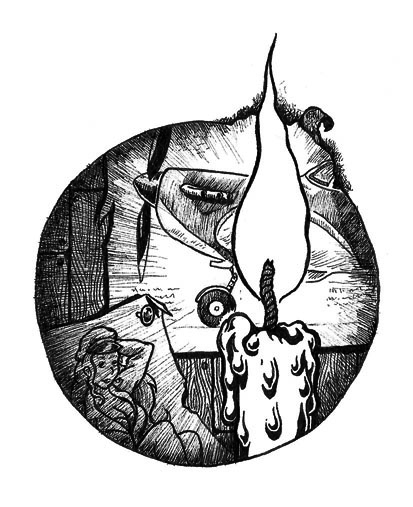 413x507 illustration for 'icarus' e h illustration