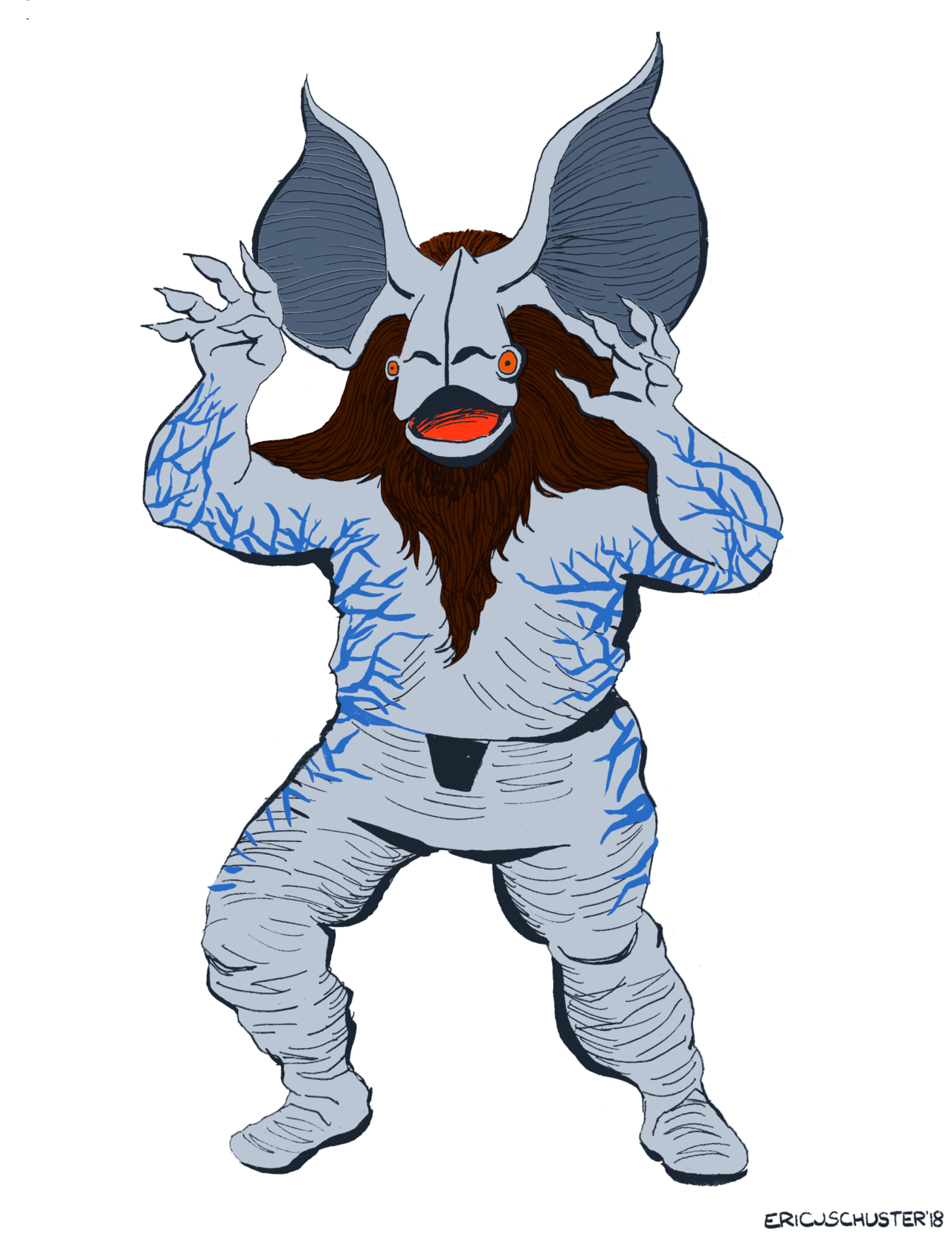 1280x1659 die, kaiju!