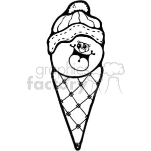 300x300 Happy Ice Cream Cone Clipart Royalty Free Clipart