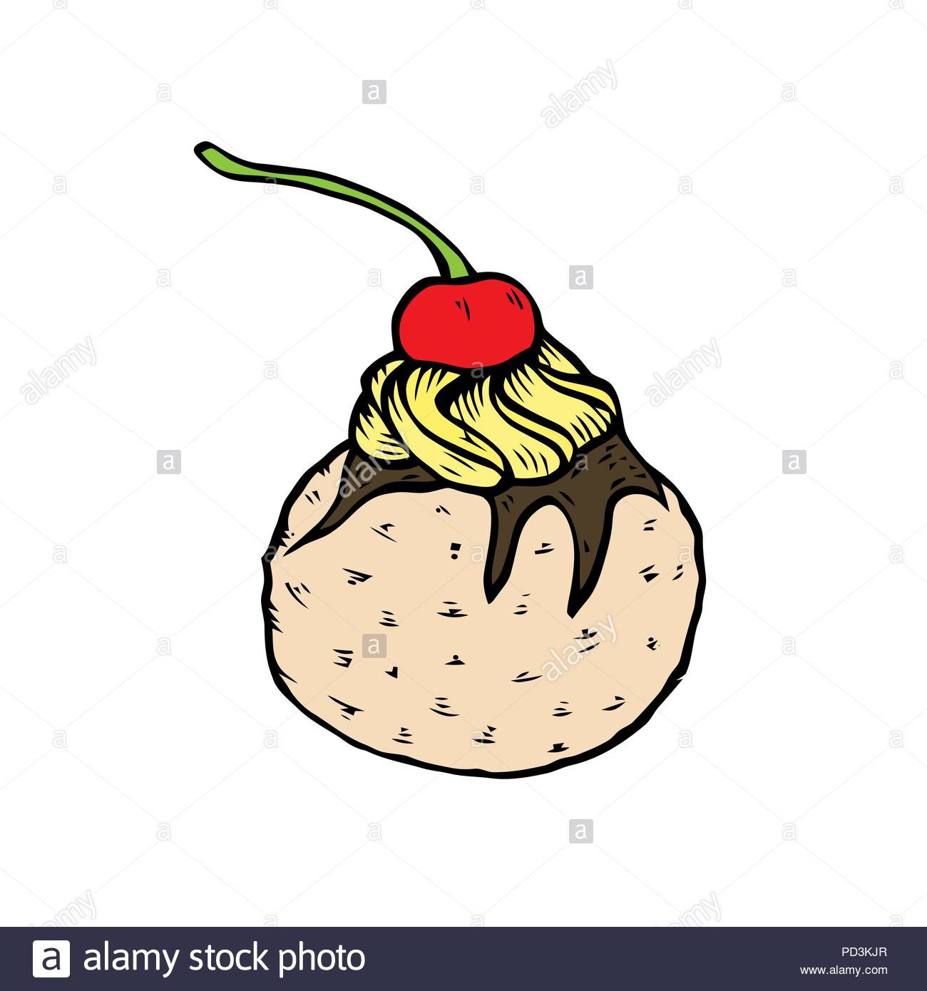 1300x1390 Ice Cream Sundae Cartoon Basketball Clipart Lovely Delicious Ice