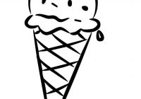 200x140 Coloring Ice Cream Pages For Kids With Picture Drawing Skill