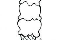 200x140 Ice Cream Clipart Black And White Ice Cream Line Drawing