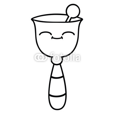 400x400 Line Drawing Cartoon School Bell Buy Photos Ap Images Detailview