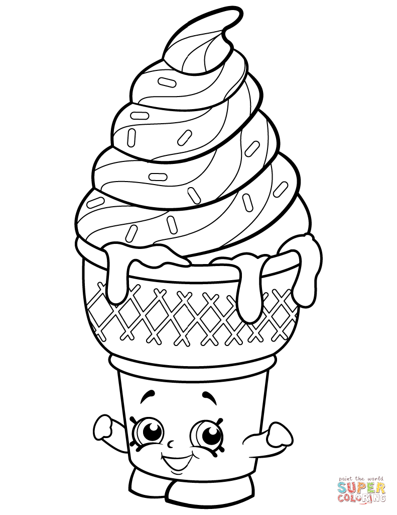 791x1024 Cute Ice Cream Cone Drawing At Getdrawings Com Free For Personal