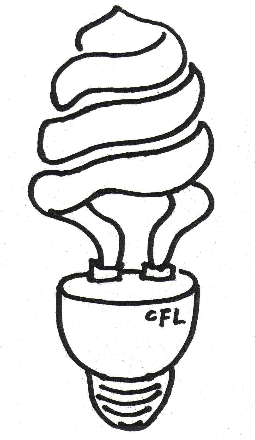 1062x1830 Drawn Fluorescent Light Drawing Light Bulb Flourescent Pencil