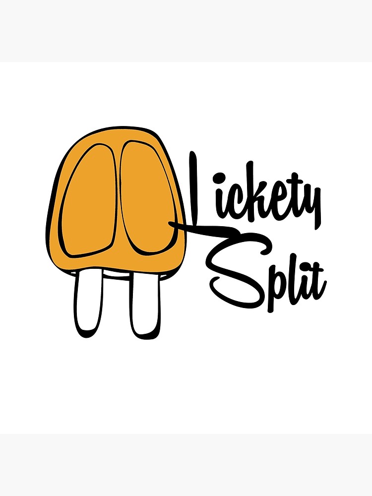 750x1000 Lickety Split Tasty Treats Creamsicle Ice Cream Shop Logo Design