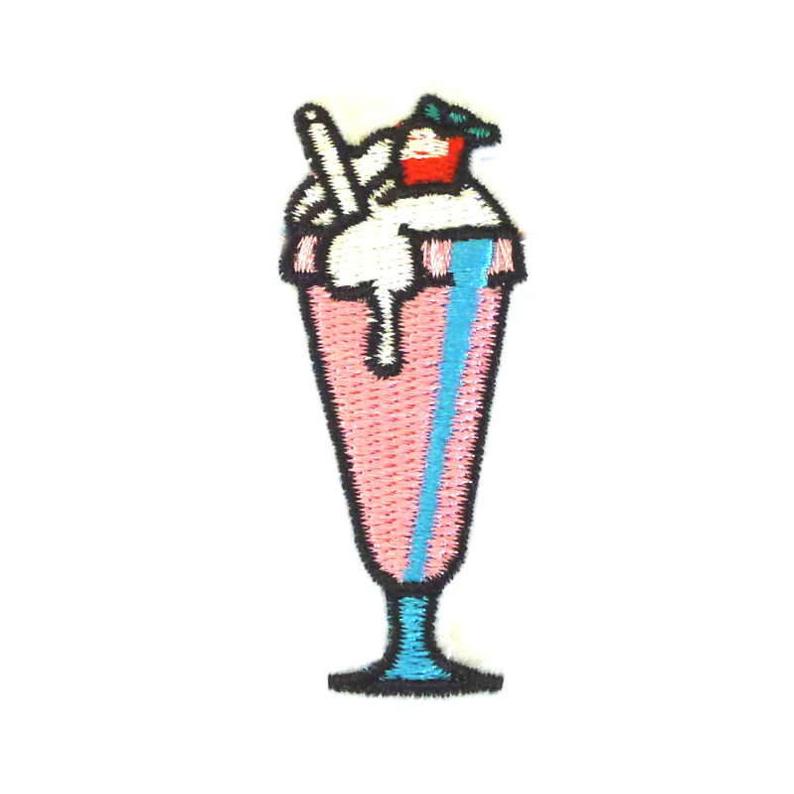 794x794 Embroidered Ice Cream Sundae Or Knickerbocker Glory Iron On Etsy