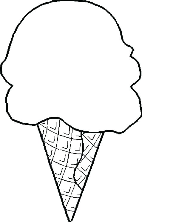 600x750 Reward Kids Coloring Pages Ice Cream Drawing For Children