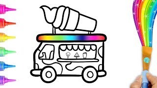 320x180 How To Draw And Color An Ice Cream Truck