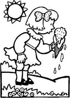 236x327 Ice Cream Man Drawing For Kids