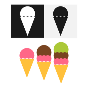 300x300 Ice Cream Cone Clip Art Free