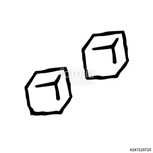 500x500 Ice Cube Icon Stock Image And Royalty Free Vector