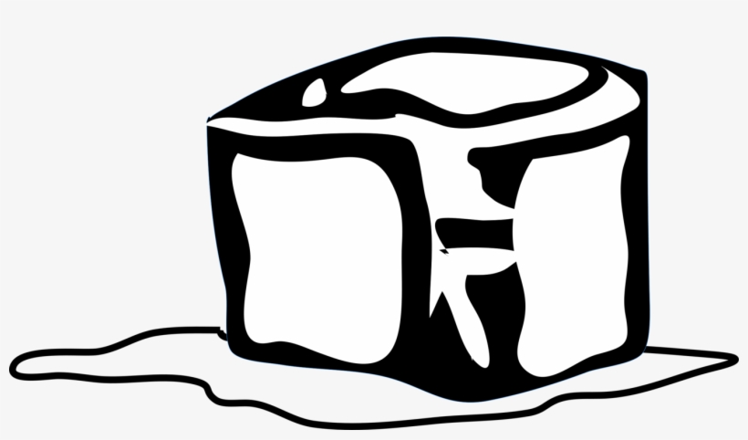 820x482 Line Art Ice Cube Drawing Download