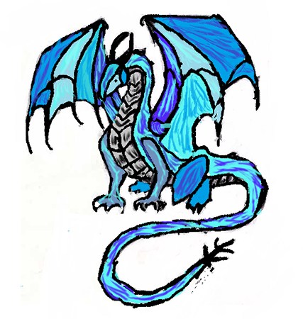 Ice Dragon Drawing | Free download on ClipArtMag