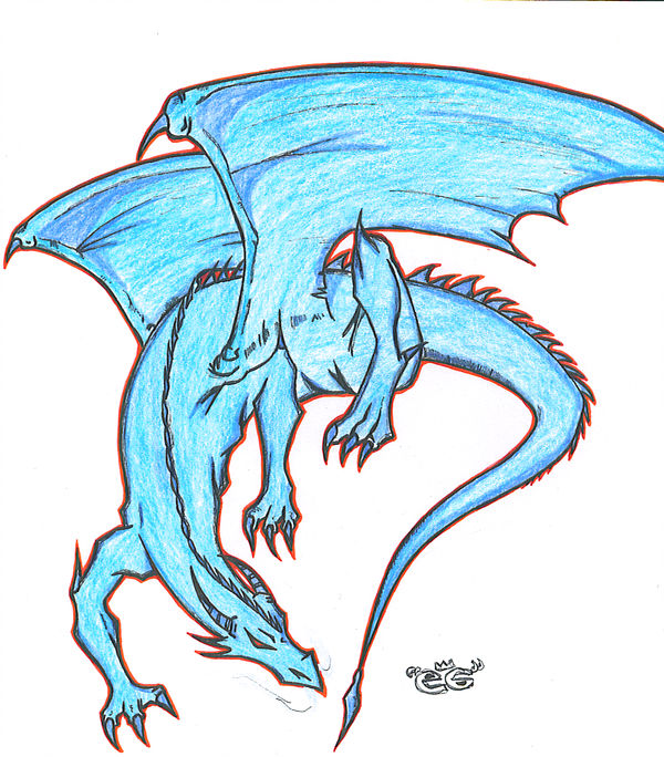 600x684 Ice Dragon