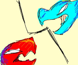 300x250 Ice Dragon Vs Fire Dragon