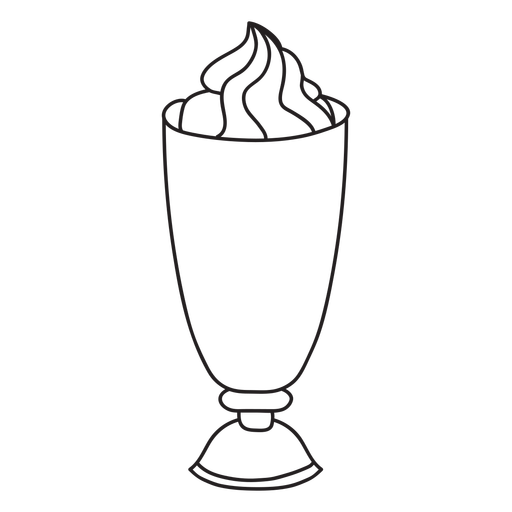 512x512 Collection Of Free Milkshake Drawing Ice Cream Shake Download