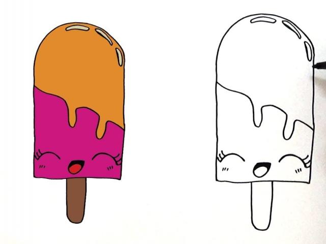 640x480 Free Drawn Ice Cream, Download Free Clip Art