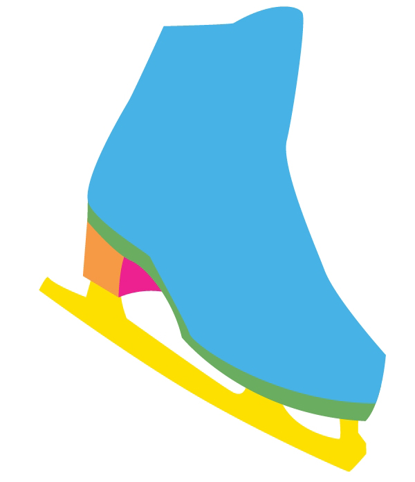 600x697 How To Create Ice Skates In A Softly Drawn Vector Style In Illustrator