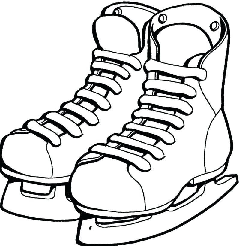 800x819 Figure Skating Coloring Pages Ice Skate