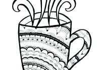 200x140 Coffee Mug Coloring
