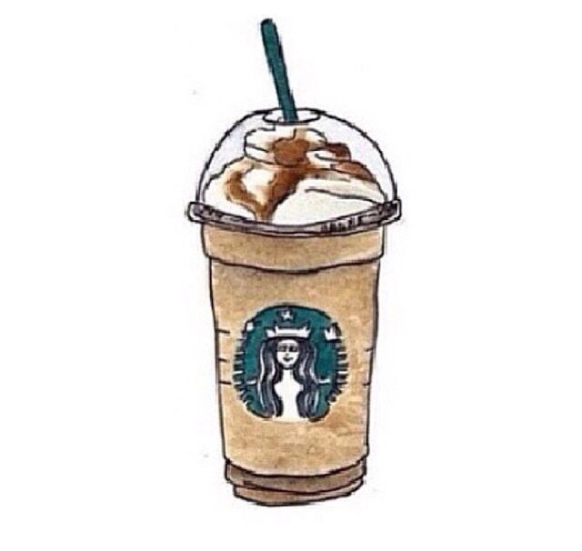 640x606 A Starbucks Tumblr Transparent! Yum! Overlays Watercolor Art