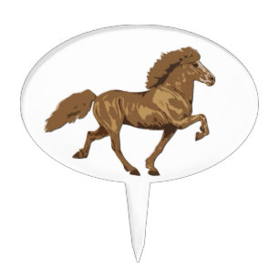 307x307 Icelandic Horse Cake Toppers Zazzle