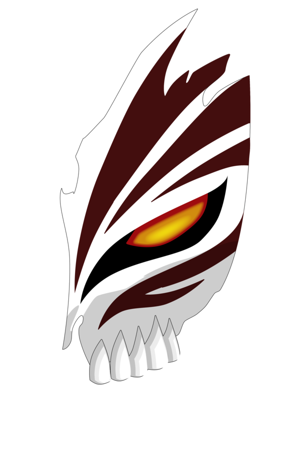 600x915 Collection Of Free Bleach Drawing Cultural Mask Download On Ui Ex