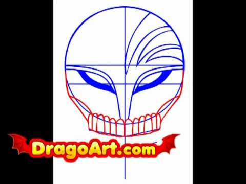 480x360 How To Draw Hollow Mask, Step
