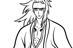 236x157 Bleach Ichigo Drawing Easy On Fabric Style Step