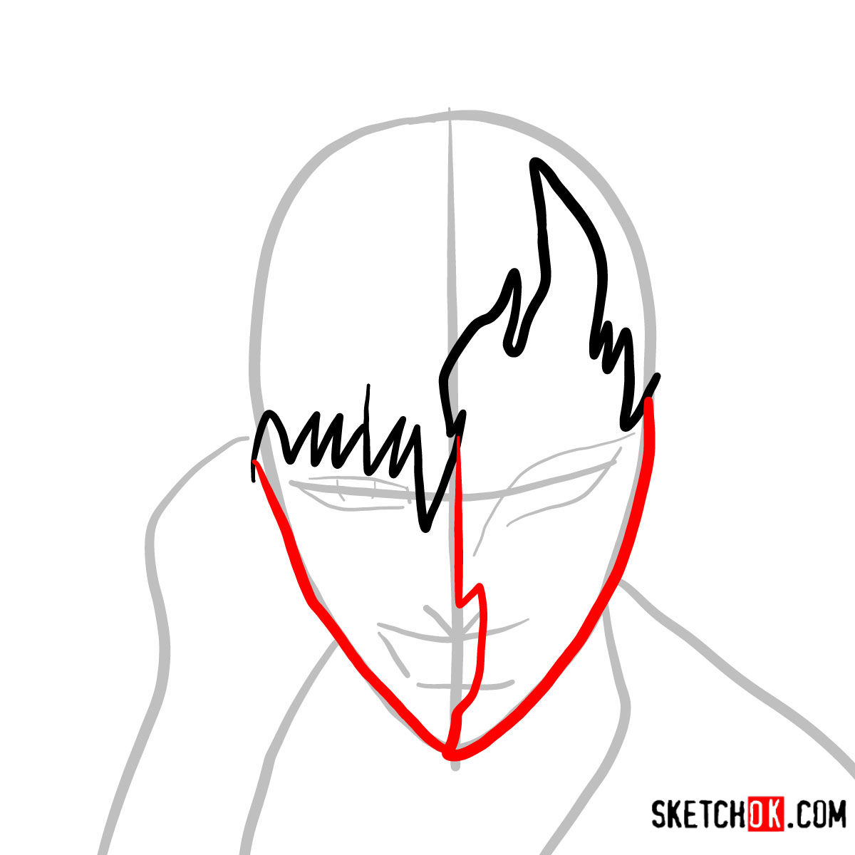 1200x1200 How To Draw Ichigo Kurosaki In A Mask Bleach